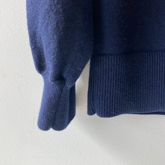 ARITZIA Babaon Crew Sweater - Dark Blue - SMALL - Picture 4 of 9